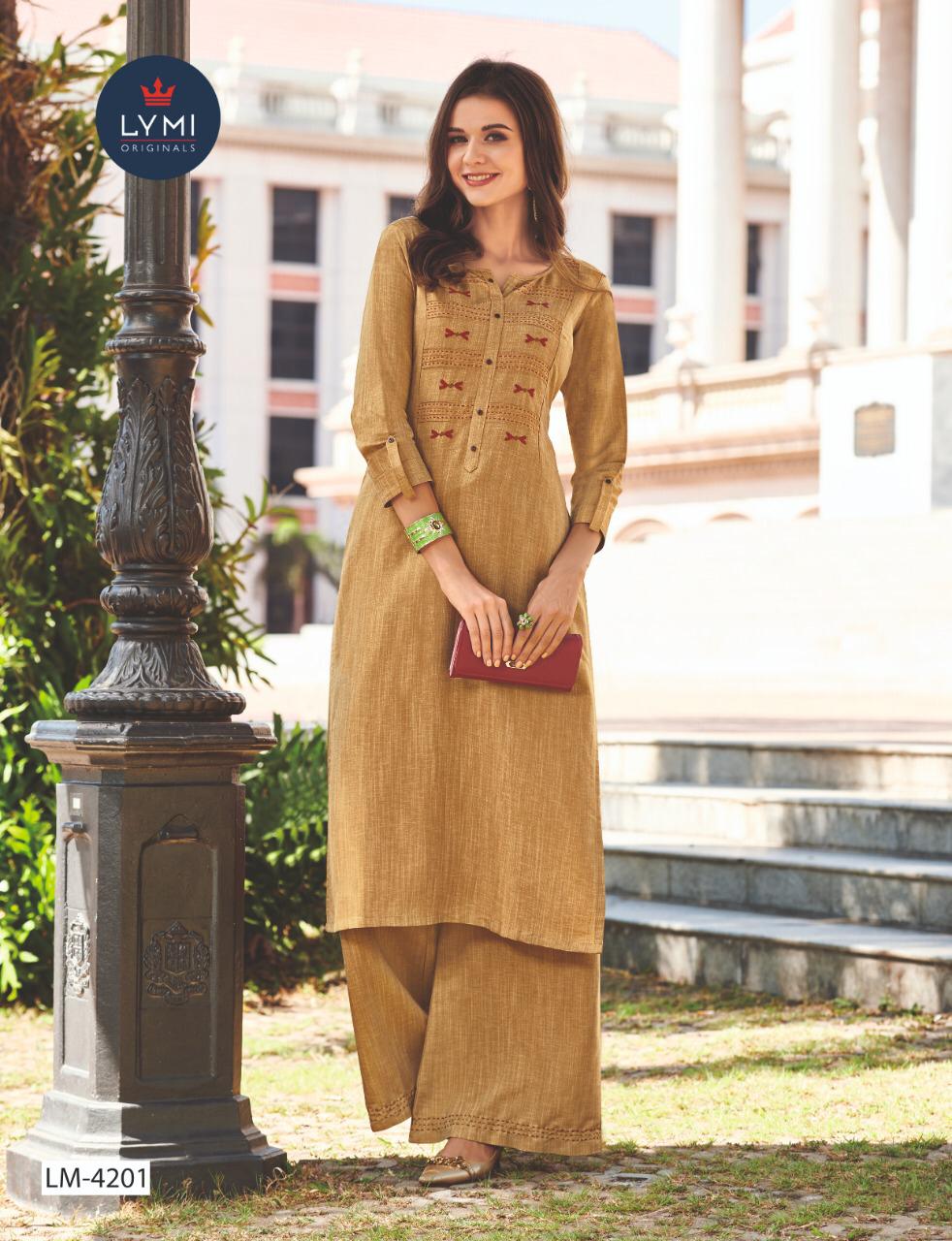 Lyme Launched Boundary Rayon With Embroidery Design  Work